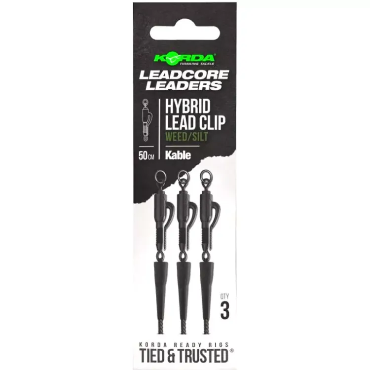 Снимка на Вързани ледкор монтажи Korda leadcore leaders 