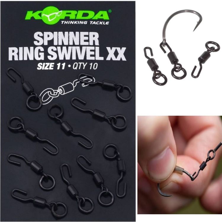 Снимка на Вирбели korda spinner ring swivel xx