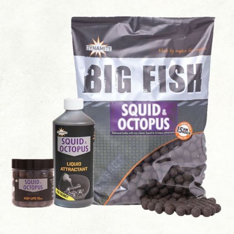Снимка на Протеинови топчета Dynamite Baits Squid & Octopus
