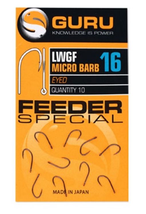 Снимка на Куки Guru LWGF Eyed Feeder Special Barbed