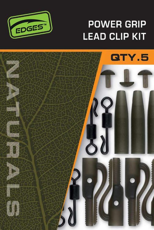 Снимка на Комплект за монтаж FOX EDGES™ NATURALS POWER GRIP LEAD CLIP KIT