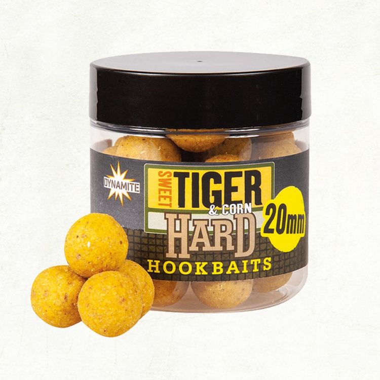 Снимка на Протеинови топчета Dynamite Baits Sweet Tiger & CornHardened Hook Baits