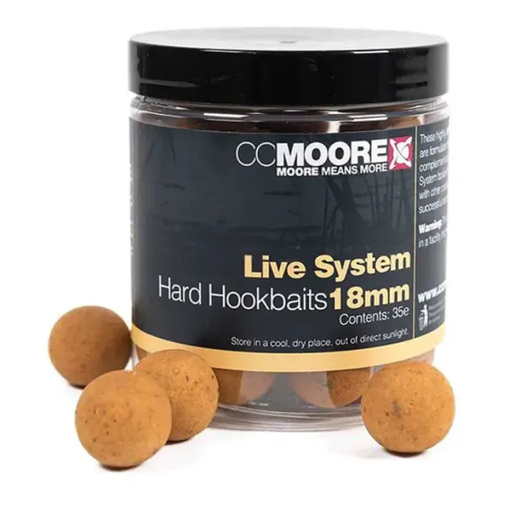 Снимка на Протеинови топчета CC Moore LIVE SYSTEM HARD HOOKBAIT