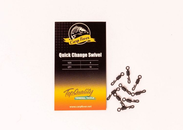 Снимка на Вирбел бърза връзка Carp Fever Quick Change Swivel