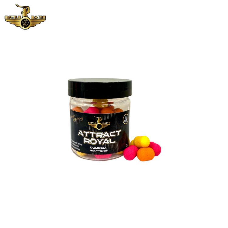 Снимка на Балансирани топчета BATTLE BAITS Attract Royal Wafter dumbells 14mm