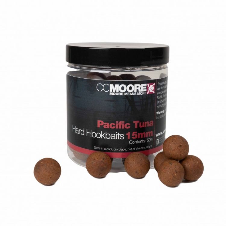 Снимка на Протеинови топчета CC Moore PACIFIC TUNA HARD HOOKBAITS