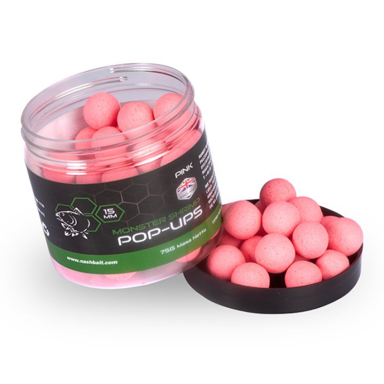 Снимка на Плуващи топчета Nash Monster Shrimp Pop Ups
