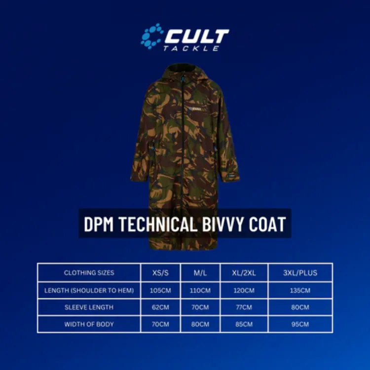 Снимка на Палто Cult Tackle DPM Technical Bivvy Coat