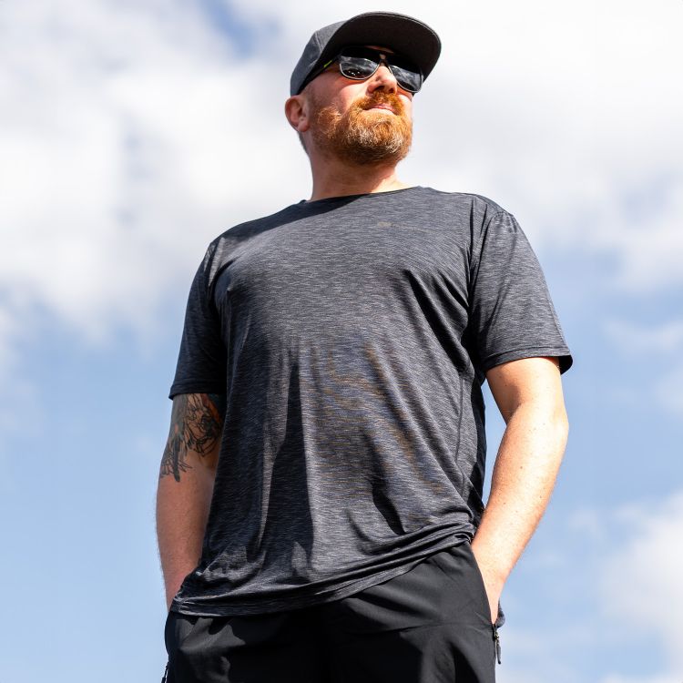 Снимка на Тениска RidgeMonkey APEarel CoolTech Stealth Edition T-Shirt