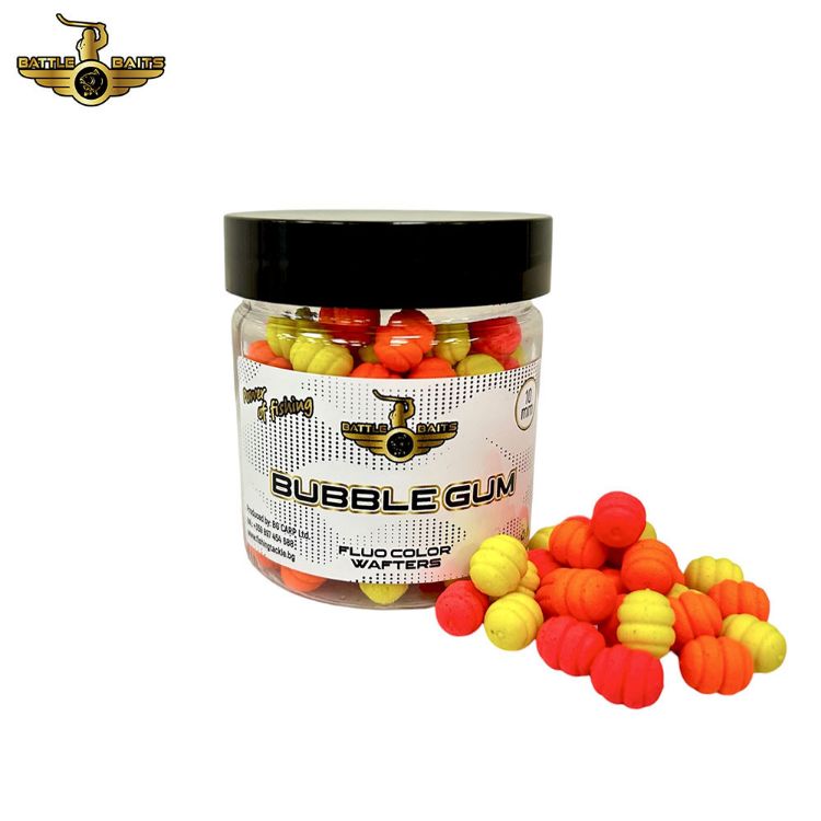Снимка на Балансирани дъмбели BATTLE BAITS Fluo Color Wafters