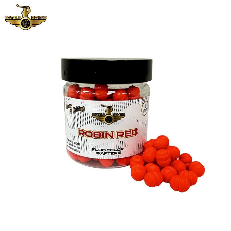 Снимка на Балансирани дъмбели BATTLE BAITS Fluo Color Wafters