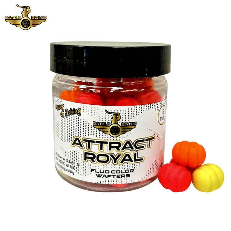 Снимка на Балансирани дъмбели BATTLE BAITS Fluo Color Wafters