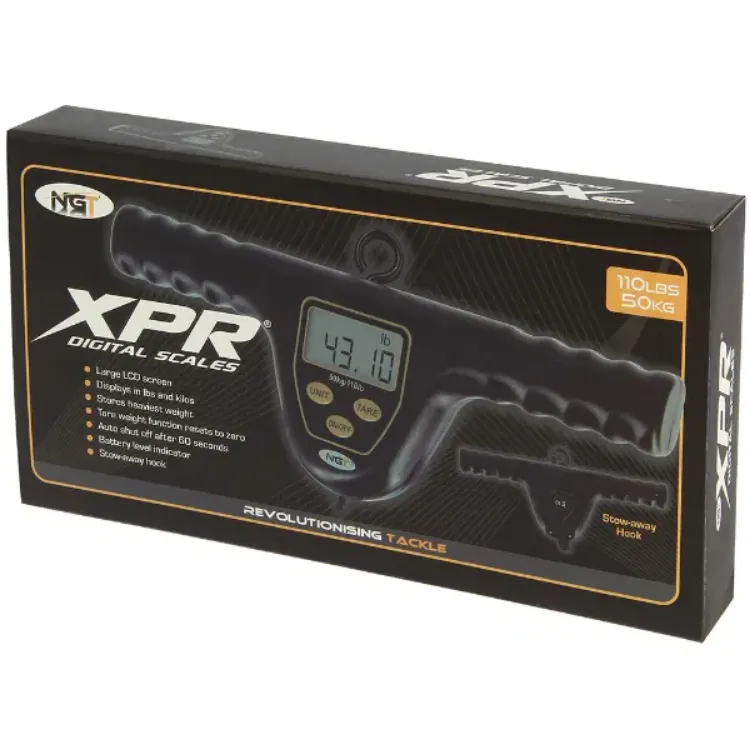 Снимка на Кантар NGT XPR Scales - Digital 110lb / 50kg Scales with Tape Measure