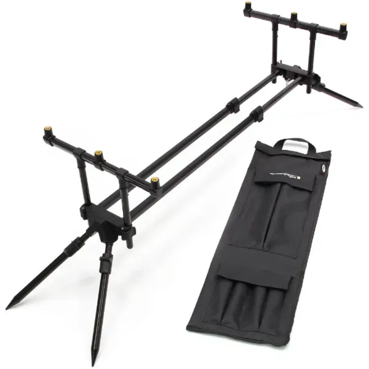 Снимка на Стойка NGT Quickfish Pod MK2 - 3 Rod Pod Fully Adjustable with Case