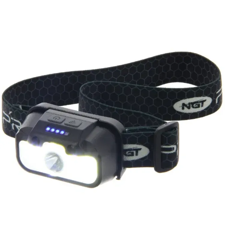 Снимка на Челник NGT Profiler Headlight - 330 Lumens USB Rechargable Motion Sensor Headlight with Case