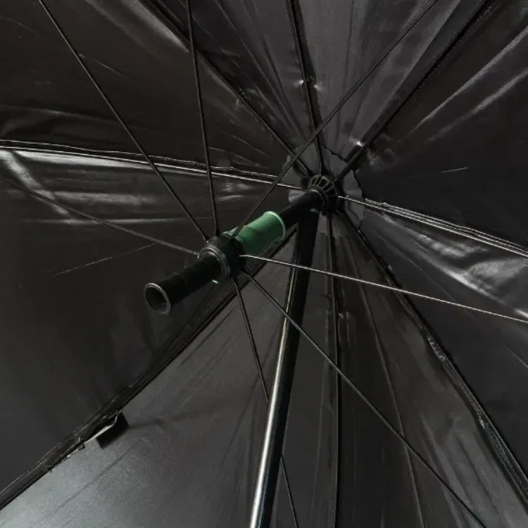 Снимка на Чадър NGT Umbrella - 50" Black Match Brolly with Taped Seams and Nylon Case