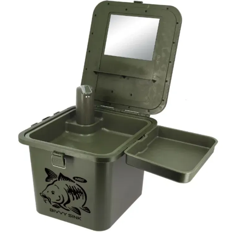 Снимка на Мивка NGT Bivvy Sink - Complete Outdoor Sink for Anglers