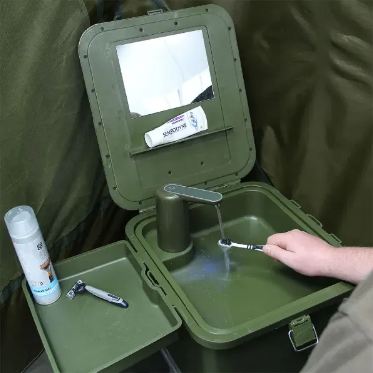 Снимка на Мивка NGT Bivvy Sink - Complete Outdoor Sink for Anglers