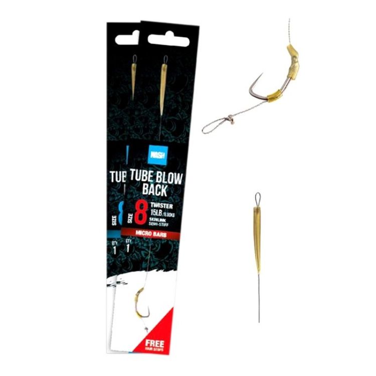 Снимка на Готов монтаж Nash TUBE BLOW BACK RIG 