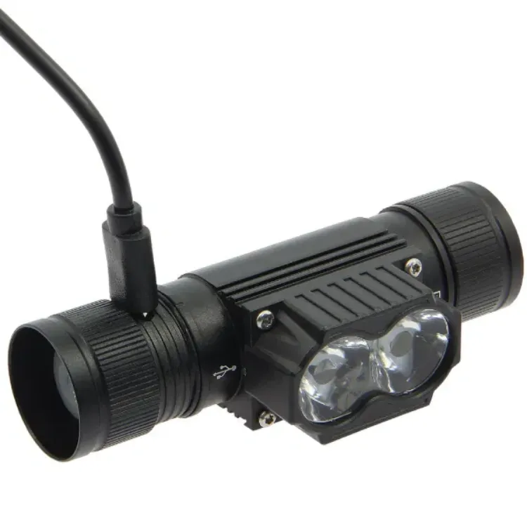 Снимка на Челник NGT GTS Headlight - 250 Lumens + UV Light with USB Rechargable 1800mAh Battery